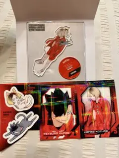 最強ジャンプ ハイキュー!! アクリルスタンド ステッカー 孤爪研磨