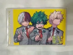 ヒロアカ ヒロアカ原画展 メモリアルコレクション 緑谷出久 爆豪勝己 轟焦凍