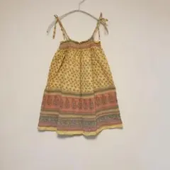 GLOBAL WORK  エスニックキャミワンピース 110㎝