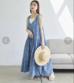 ロングワンピース VANNIEUシアージャガードワンピース リゾート