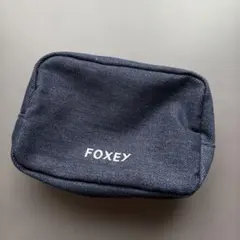 FOXEY デニムポーチ ノベルティのサムネイル