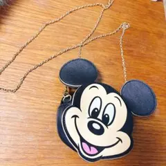 ディズニー　ミッキーショルダーミニバッグ