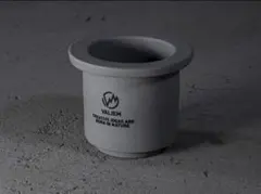 VALIEM 植木鉢 2個セット グレー VALIEM 植木鉢 2個セット グレー VALIEM 植木鉢 2個セット グレー