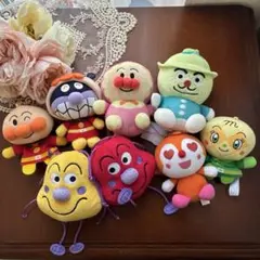 アンパンマン　マスコット　キーホルダー　指人形　アンパンマンミュージアム