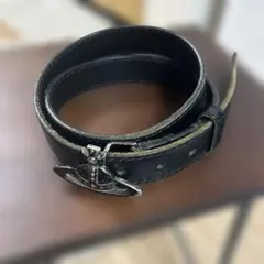vivienne westwood レザーベルト オーブバックル