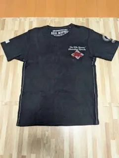 REAL MASTERS ブラック Tシャツ Lのサムネイル