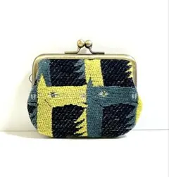 ミナペルホネン⚮̈サラブレッド がま口 お財布 カードポーチ 可愛いお馬さん♪