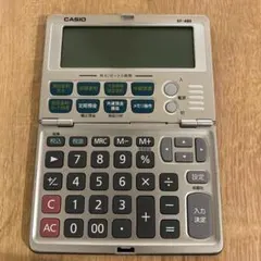 CASIO カシオ　BF-480 金利電卓　ローン電卓　折りたたみ手帳