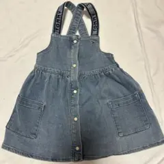 TOMMY デニムサロペットワンピース