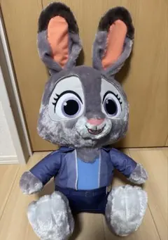 【タグ付】ズートピア2 スーパーラージぬいぐるみ　ジュディ　2体