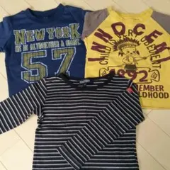 Tシャツ ロンT【3枚組】