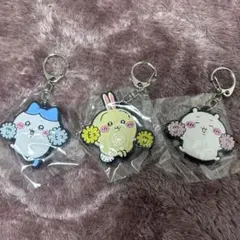 ちいかわ　ラバーキーホルダー　３種セット　ちいかわ ハチワレ うさぎ