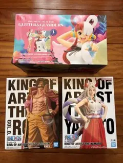 ワンピース フィギュア ウタ ロジャー ヤマト 3種セットのサムネイル