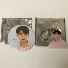 SEVENTEEN ミンギュ アクリルキーホルダー 缶バッチ