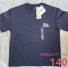難あり★新品未使用★UNIQLO★エアリズムコットングラフィックTシャツ★140