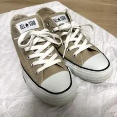 CONVERSE ALLSTAR ローカット ベージュ　25のサムネイル