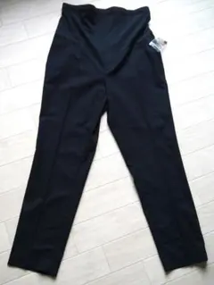 ユニクロ スマートマタニティアンクルパンツ Lサイズ　ネイビー