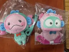 うぱごろう×ハンギョドン ぬいぐるみパスケース 2種セット