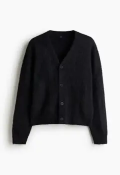 H&M ルーズフィット ファジーカーディガン