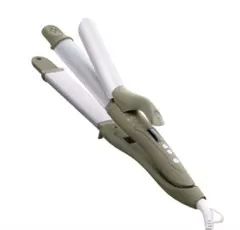 値下げ　サロニア2wayストレート カール 32mm オリーブ　ヘアアイロン