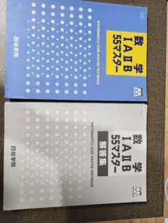 四谷学院 数学IAIIB 55マスター テキスト 解答集セットのサムネイル