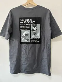 ミッキー ミニー 半袖 Tシャツ グレーのサムネイル