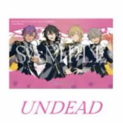 あんスタ　スタフォニ　ライビュ　特典 ビジュアルカードセット　UNDEAD