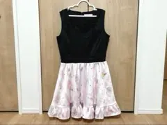 PrincessMelody♡プリメロ♡未使用♡うさたんコスメ柄ワンピース♡黒のサムネイル