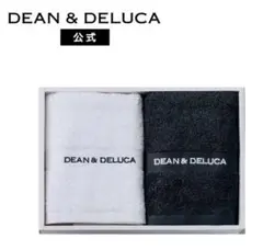 【新品】DEAN&DELUCAディーンアンドデルーカ★キッチンタオルセット白＆黒のサムネイル