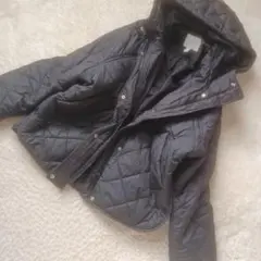 H&M　キルティングコート　Ssize