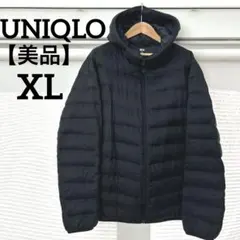 UNIQLO ウルトラライトダウンシームレスパーカ　ブラック　XL★美品