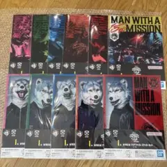 マンウィズ I賞 クリアファイル ステッカー セット 11種 コンプリート