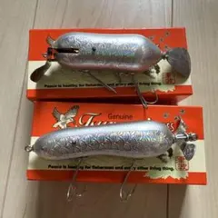 津波ルアーズ 3個セット ハンドメイド ウッド - メルカリ
