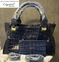 【新品】レザージュエルズ　ココリュクス　2way ハンドバッグ　ポーチ付き