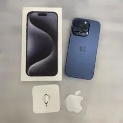 k1358 iphone15 pro 128GBbブルーチタニウム