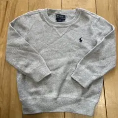 ポロラルフローレン　セーター　ニット　トレーナー　グレー
