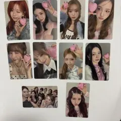 NiziU New Emotion CD 通常盤 フォトカード 10枚セット