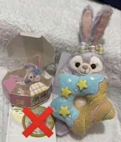 ステラルー　フィルドウィズジョイ　ぬいば＆ヘアクリップセット