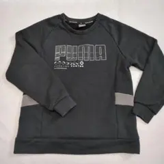 PUMA プーマ　トレーナー　140 黒