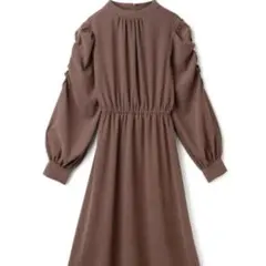 GRL 長袖 ワンピース　同窓会　成人式　結婚式　着画あり　オケージョンドレス