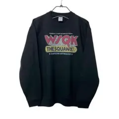 ストレンジャーシングス WSQK 【XLサイズ】トレーナー ブラック