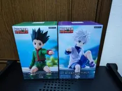 HUNTER×HUNTER　ぬーどるストッパーフィギュア　ゴン　キルア　2点