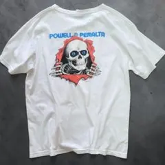 POWELL BOONES バックプリント Tシャツ ライトブルー サイズM - メルカリ