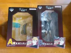 ハイキュー　一番くじ　最強の挑戦者　宮侑　宮治　フィギュア　ラバスト　4点セット