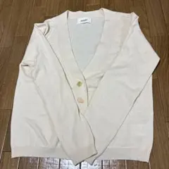 snidel 長袖 カーディガン ピンクベージュ