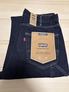 【最安値】リーバイス568 W32 ルーズ　ダブルニー　カーペンター　濃紺578