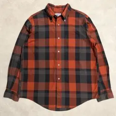 HARRISS LOAFERS ハリス 長袖 BD チェックシャツ 日本製