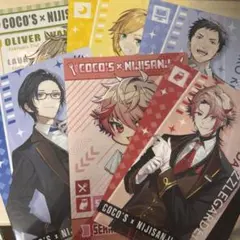 にじさんじ　ココス　クリアファイル　まとめ売り