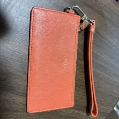 FURLA フラグメントケース オレンジ