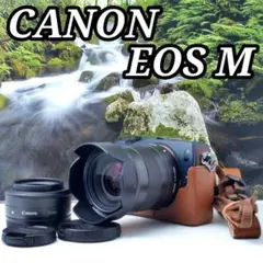値下げ❗️キャノンM200 レンズキット✨美品✨ EOS M キヤノン ミラーレス CANON M200 レンズキット ブラック